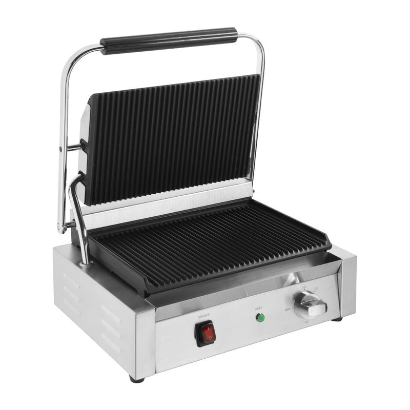 Buffalo Bistro Large Ribbed Contact Grill