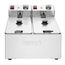 Buffalo Twin Tank Twin Basket 2x3Ltr Countertop Fryer 2x2kW