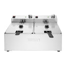 Buffalo Twin Tank Twin Basket 2x5Ltr Countertop Fryer 2x2.8kW
