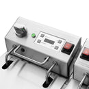 Buffalo Double Electric Fryer with Timer 2x8Ltr