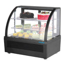 Polar C-Series Countertop Display Fridge Black 100Ltr