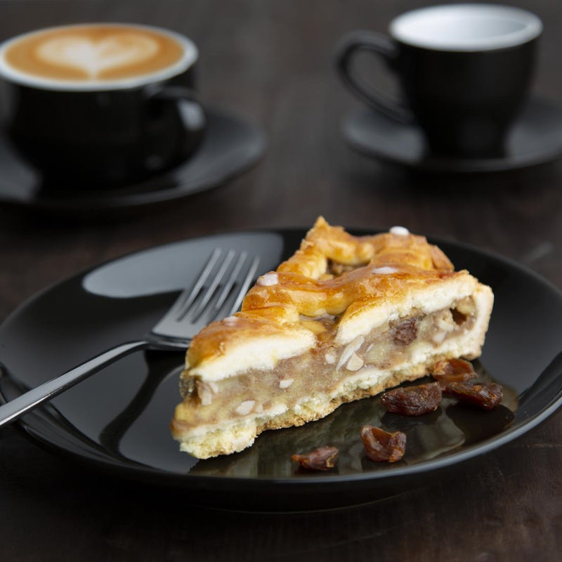 Olympia Cafe Coupe Plate Black - 200mm 8" (Pack of 12)