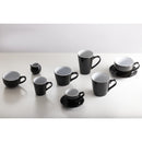 Olympia Cafe Milk Jug Black - 70ml 2.36fl oz (Pack of 6)