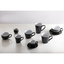 Olympia Cafe Espresso Saucer Black (Pack of 12)