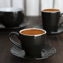 Olympia Cafe Espresso Cup Black (Pack of 12)