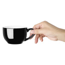 Olympia Cafe Cappuccino Cup Black - 340ml 11.5fl oz (Pack of 12)