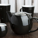 Olympia Cafe Teapot Black