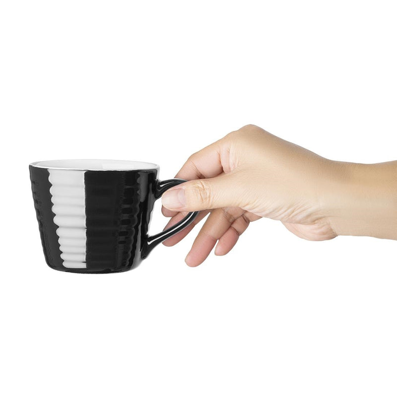 Olympia Cafe Aroma Mug Black - 230ml (Pack of 6)