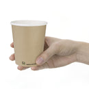 Fiesta Compostable Coffee Cups Single Wall 8oz (Pack of 1000)