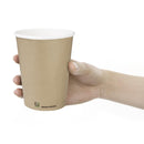Fiesta Compostable Coffee Cups Single Wall 340ml / 12oz (Pack of 1000)
