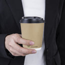 Fiesta Compostable Coffee Cups Double Wall 227ml / 8oz (Pack of 25)
