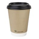 Fiesta Compostable Coffee Cups Double Wall 340ml (Pack of 500)