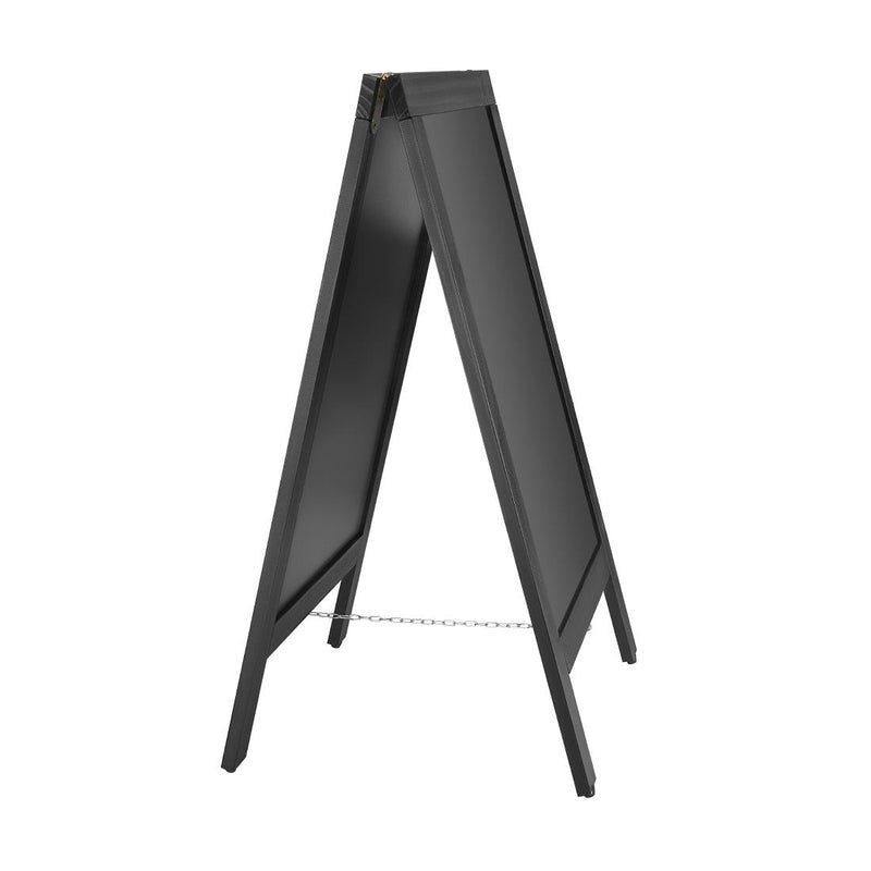 Olympia Pavement Board Black Wooden Frame 500x850mm