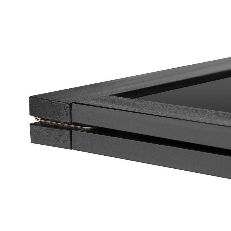 Olympia Pavement Board Black Wooden Frame 500x850mm