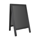 Olympia Pavement Board Black Wooden Frame 700x1200mm