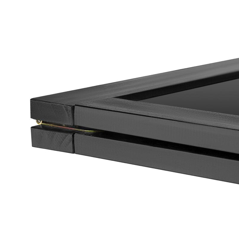 Olympia Pavement Board Black Wooden Frame 700x1200mm