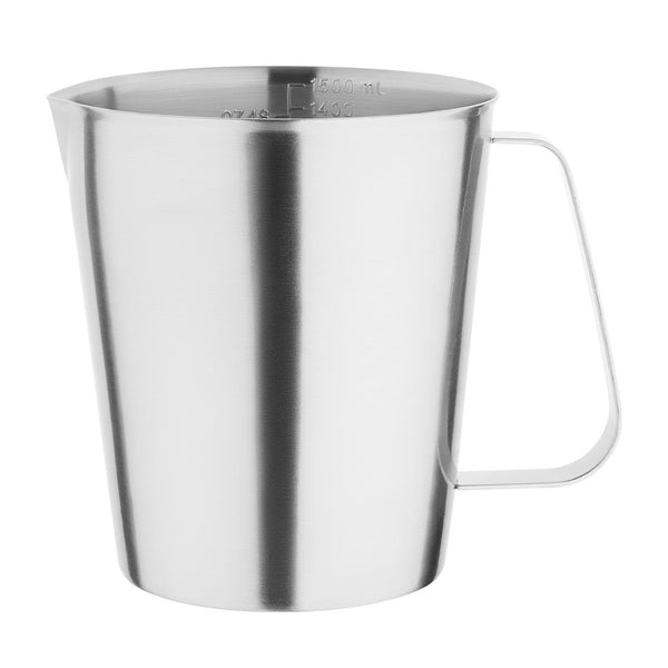Vogue Stainless Steel Measuring Jug 1.5ltr