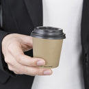 Fiesta Compostable Espresso Cups Single Wall 114ml (Pack of 50)