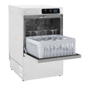 Buffalo Digital Undercounter Glass Washer with Drain Pump 400mm Basket 2.9kW