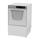 Buffalo Digital Undercounter Glass Washer with Drain Pump 400mm Basket 2.9kW