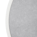 Bolero Fibre Glass Round Table Top Grey Stone Effect 580mm