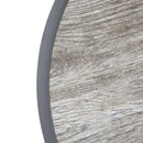 Bolero Fibre Glass Round Table Top Wood Effect 580mm