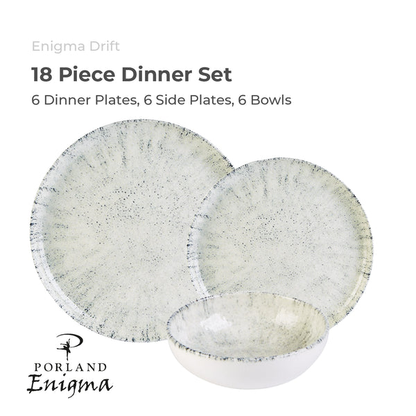 Enigma Drift 18 Piece Dinner Set