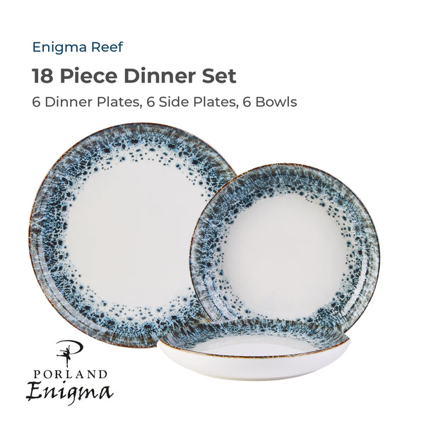 Enigma Reef 18 Piece Dinner Set