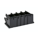 Organisateur Cambro Versa à 6 bacs, noir