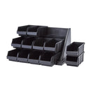 Organisateur Cambro Versa à 6 bacs, noir