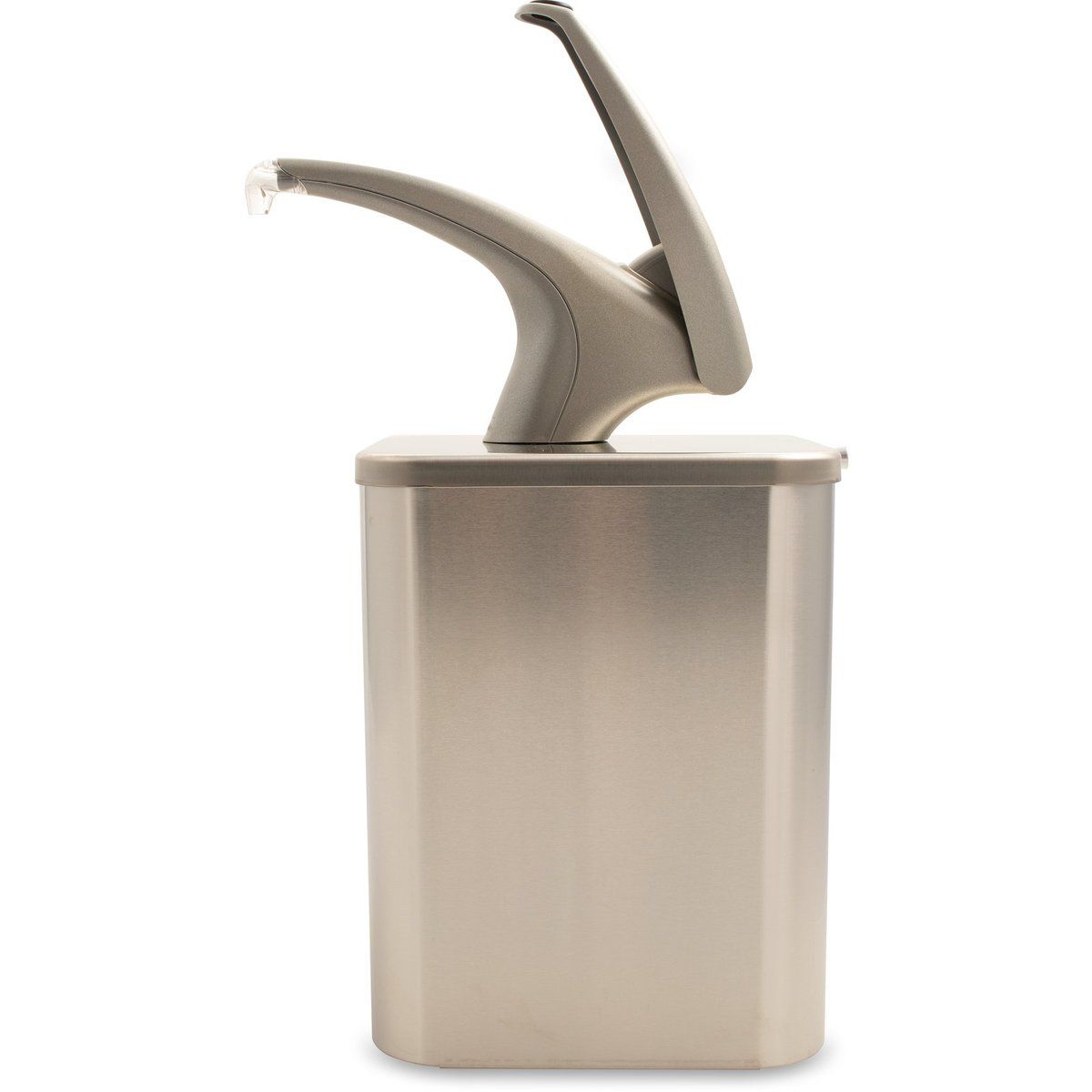 Frontline Box San Jamar Metal Finish Frontline™Box Pump System