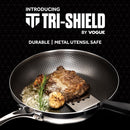 Vogue Tri-Shield Stainless Steel Frying Pan with Clad Coating 28cm