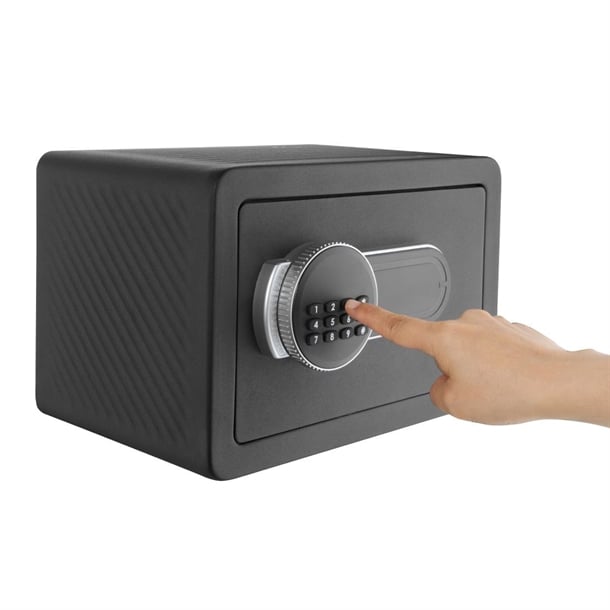 Bolero Standard Hotel Room Safe Black 200x310x200mm