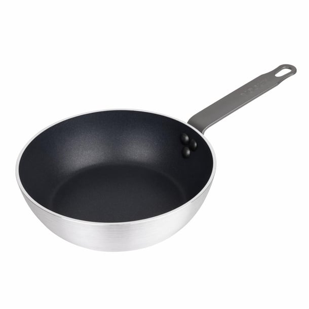Vogue Aluminium Non-stick Teflon Platinum Plus Sauté Pan 24cm