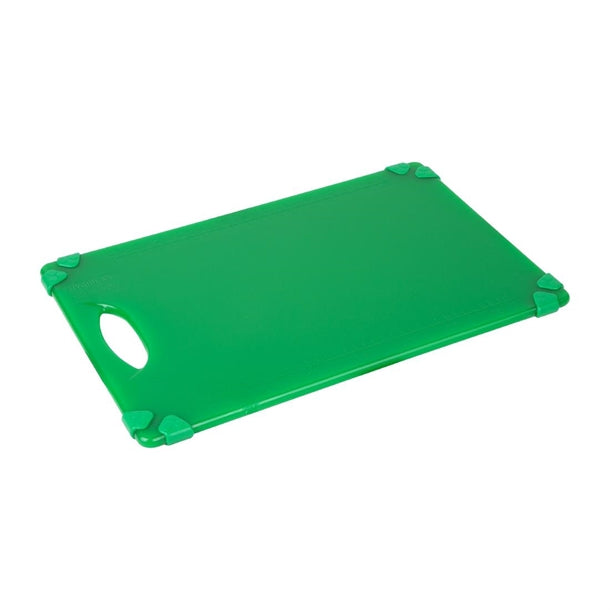 Tablecraft Grippy Cutting Board 18'' X 12'' X ½" Green