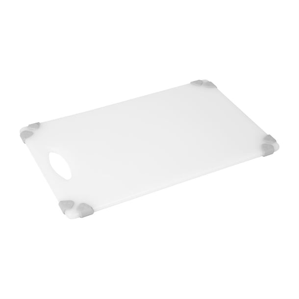 Tablecraft Grippy Cutting Board 18'' X 12'' X ½" White
