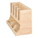 Olympia Cup and Condiment Station Hevea Wood 450x120x240mm