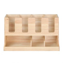 Olympia Cup and Condiment Station Hevea Wood 450x120x240mm