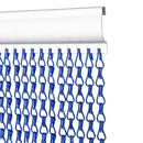 EazyZap Chain Door Fly Screen - Blue