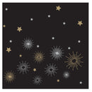 Swantex 2-Ply Lunch Napkins Midnight Sparkle 33x33cm (1000 Pack)
