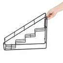 Olympia Syrup Bottle Stand Black Wire 400x105x320mm