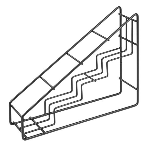 Olympia Syrup Bottle Stand Black Wire 400x105x320mm