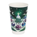 Vegware Double Wall 2026 Festive Cups 455ml (400 Pack)
