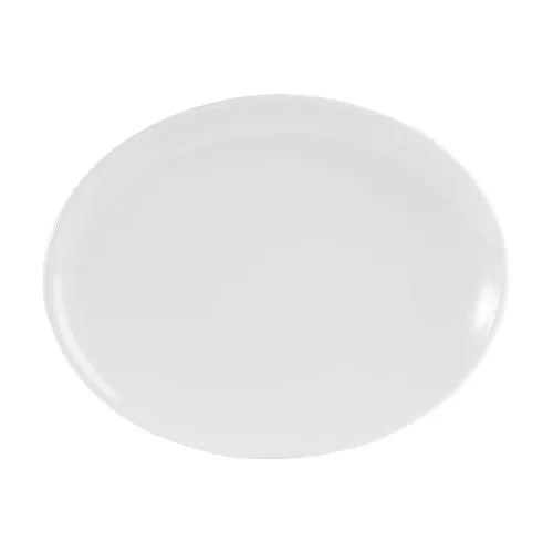 Elevate Fine China Oval Plate 36cm x 28cm / 14 ¼” x 11″ - Pack of 6