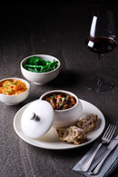 Elevate Fine China Coupe Plate 23cm / 9″ - Pack of 12