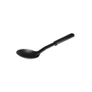 High-Heat Nylon Solid Spoon, 29.2 cm, Black