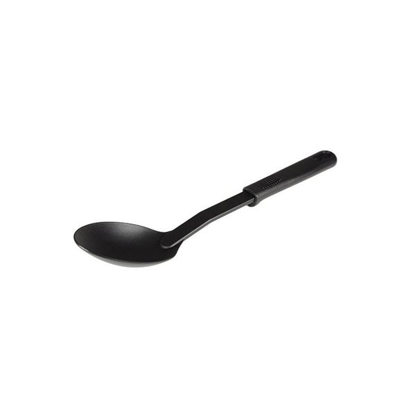 High-Heat Nylon Solid Spoon, 29.2 cm, Black