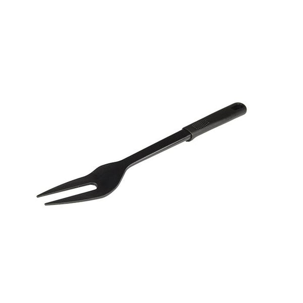 High-Heat Nylon 2-Prong Fork, 32.4 cm, Black