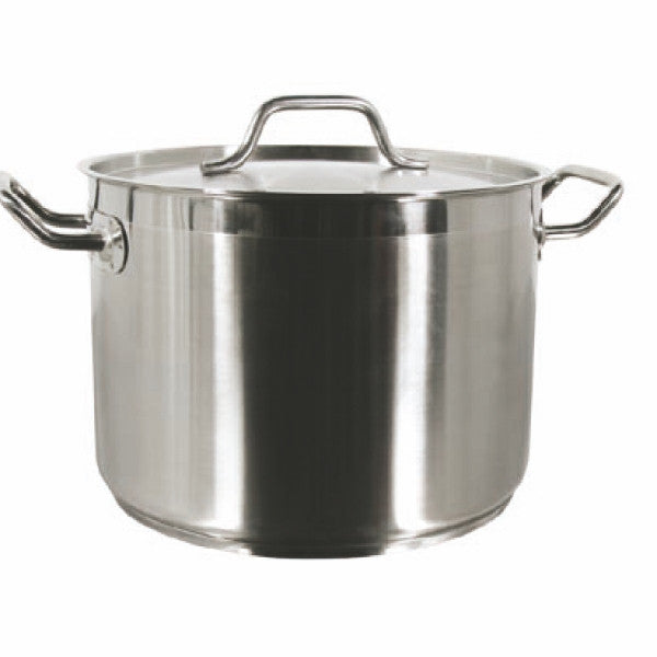 Stainless Steel Stock Pot with Lid 18.93Ltr / 20Qt