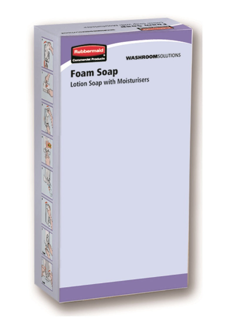 Rubbermaid Perfumed Moisturising Foam Hand Soap 800ml (6 Pack)